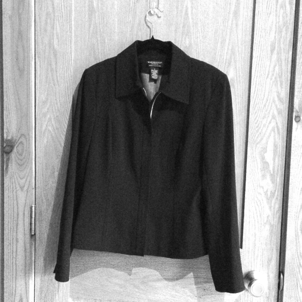 Black jacket, Worthington Works business wear